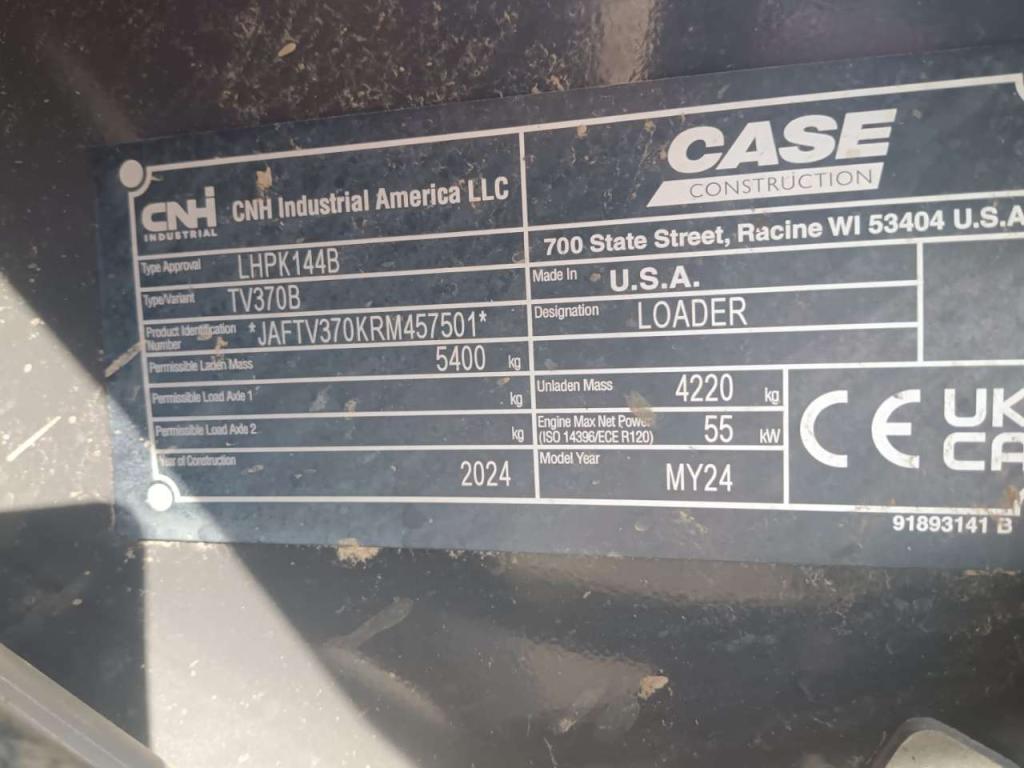 Case TV370B MONO Photo 4