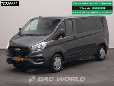 Ford Transit Custom  130PK Ex.BPM/BTW! Automaat Personenbus 9-Persoons L2H1 Trekhaak Navi LED Xenon Airc en vente par BAS World B.V.