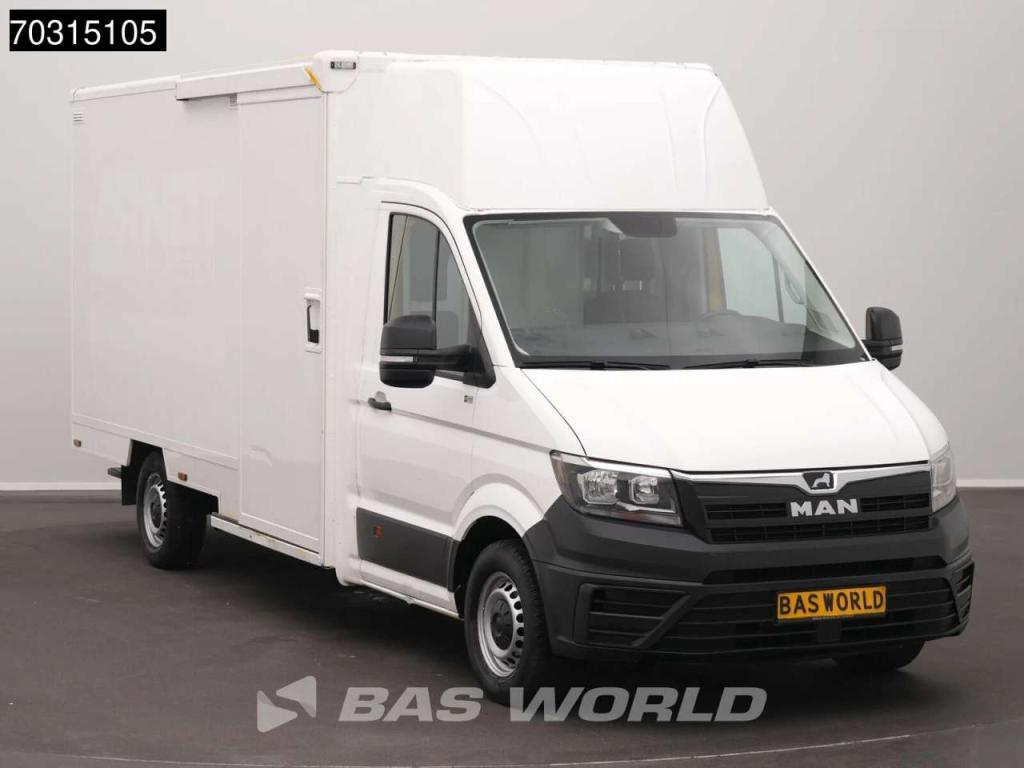 Man TGE 3.100 Bakwagen Verkoopwagen Foodtruck Meubelbak Koffer Camera Display Euro6 Photo 6
