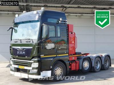 Man TGX 42.580 TGX 8X4 150T! Retarder Hydraulic Lift+Lenkachse Xenon Navi Standklima en vente par BAS World B.V.