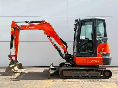 Kubota KX037-4 - Hammer Lines / Quick Coupler en vente par Boss Machinery