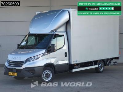 Iveco Daily 35S21 Automaat Lat om lat Dhollandia laadklep Bakwagen ACC LED Meubelbak Koffer 22m3 Airco en vente par BAS World B.V.