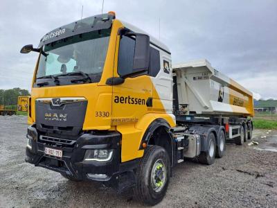 Man NTGS33.510 + DTM Granalu Tipper en vente par Aertssen Trading