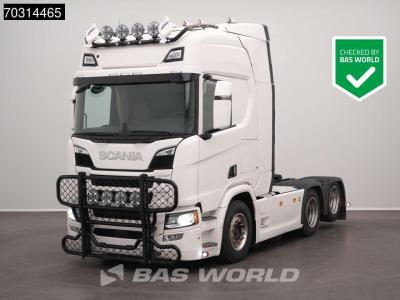 Scania R590 6X2 WB315! Full-Air Retarder Liftachse Leather Navi en vente par BAS World B.V.