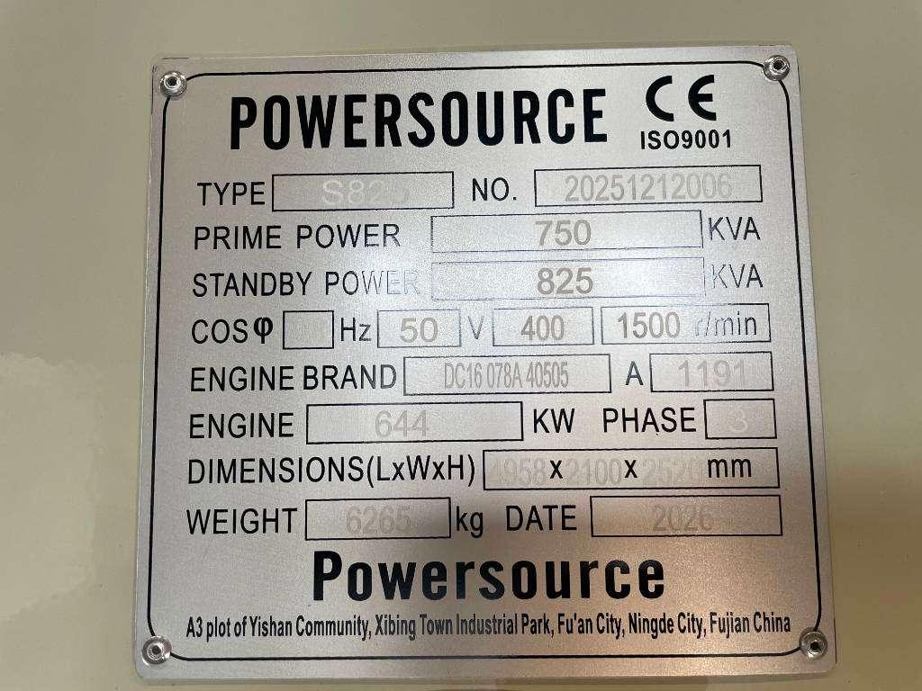 Scania DC16 078A - 825 kVA Generator - DPX-19766 Photo 6