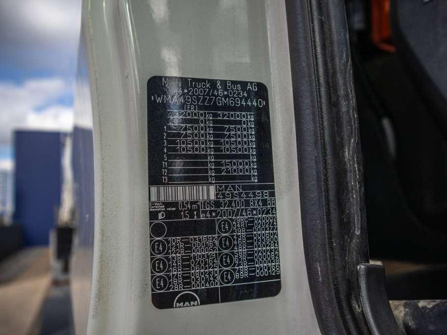 Man TGS 32.400 BB+BAND/BELT/TAPIS T40/13TM Photo 12
