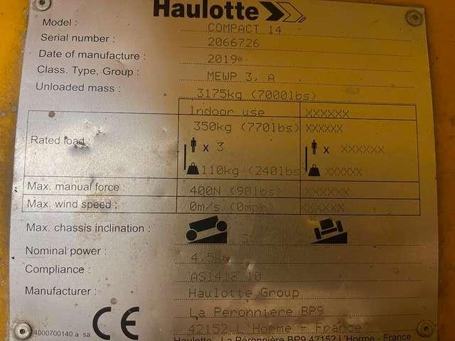 Haulotte Compact 14 Photo 4