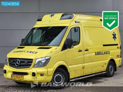 Mercedes Sprinter 319 CDI Automaat Euro6 Complete NL Ambulance Brancard Ziekenwagen Rettungswagen Krankenwag Photo 1