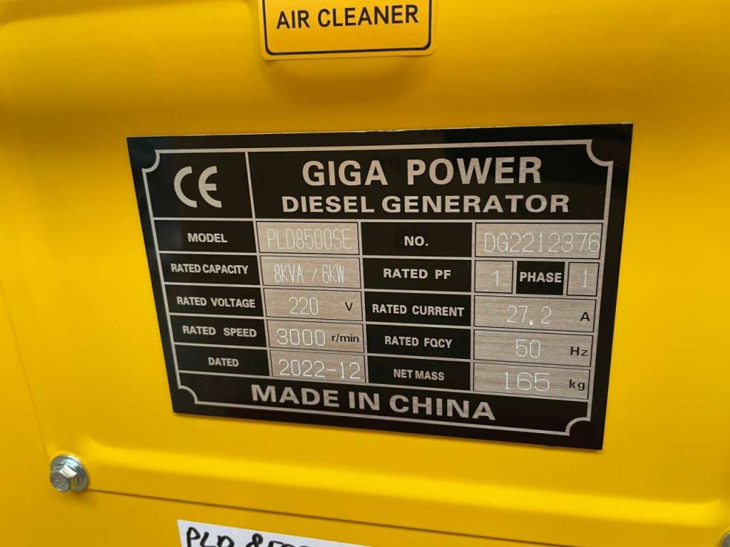 Giga Power PLD8500SE 8 kVA silent generator Photo 10