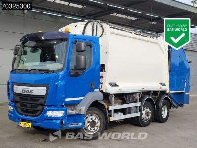Daf LF 220 6X2 NL-Truck Geesink GPM III v 14L22 GCB Steering axle Automatic Euro 6 en vente par BAS World B.V.