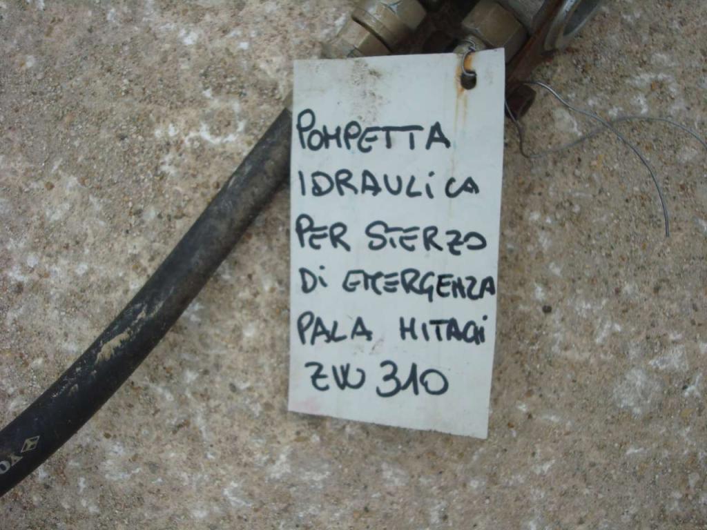 Pompetta Idraulica per Sterzo pour Hitachi ZW310 Photo 2