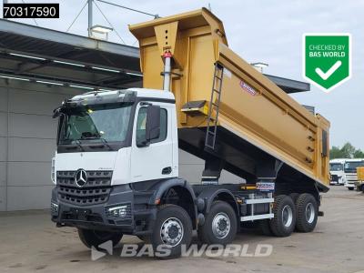 Mercedes-Benz Arocs 4851 8X4 NEW!! 26m3 Tipper Full Steel Big-Axle Euro 6 en vente par BAS World B.V.
