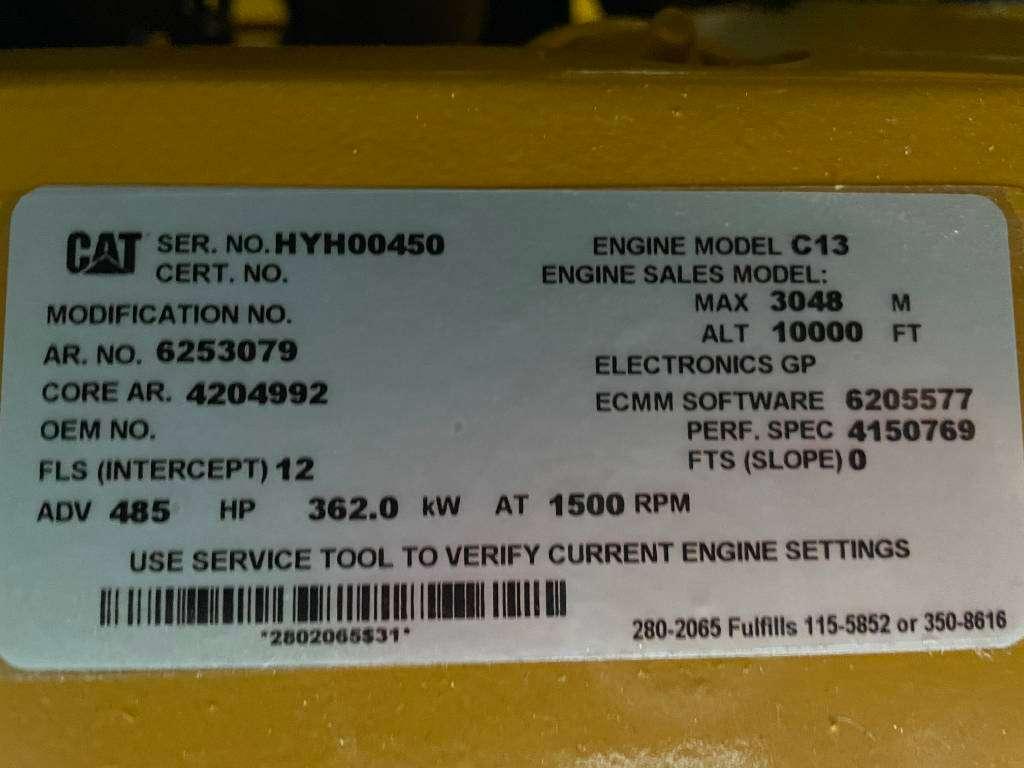 Caterpillar DE400E0 - C13 - 400kVA Generator - DPX-18023 Photo 13