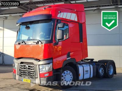 Renault T 460 6X2 NL-Truck APK 06-2027 SleeperCab Liftachse Standklima ACC PTO Alcoa's en vente par BAS World B.V.