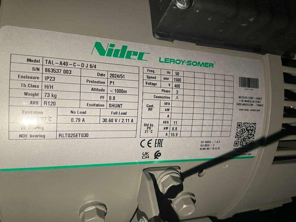 Perkins 403D-11G - 11 kVA Used Generator - DPX-12667 Photo 13