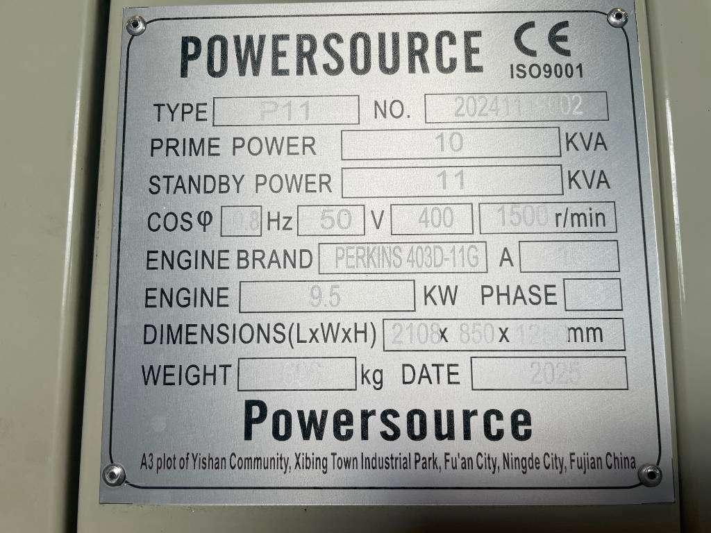 Perkins 403D-11G - 11 kVA Used Generator - DPX-12667 Photo 6