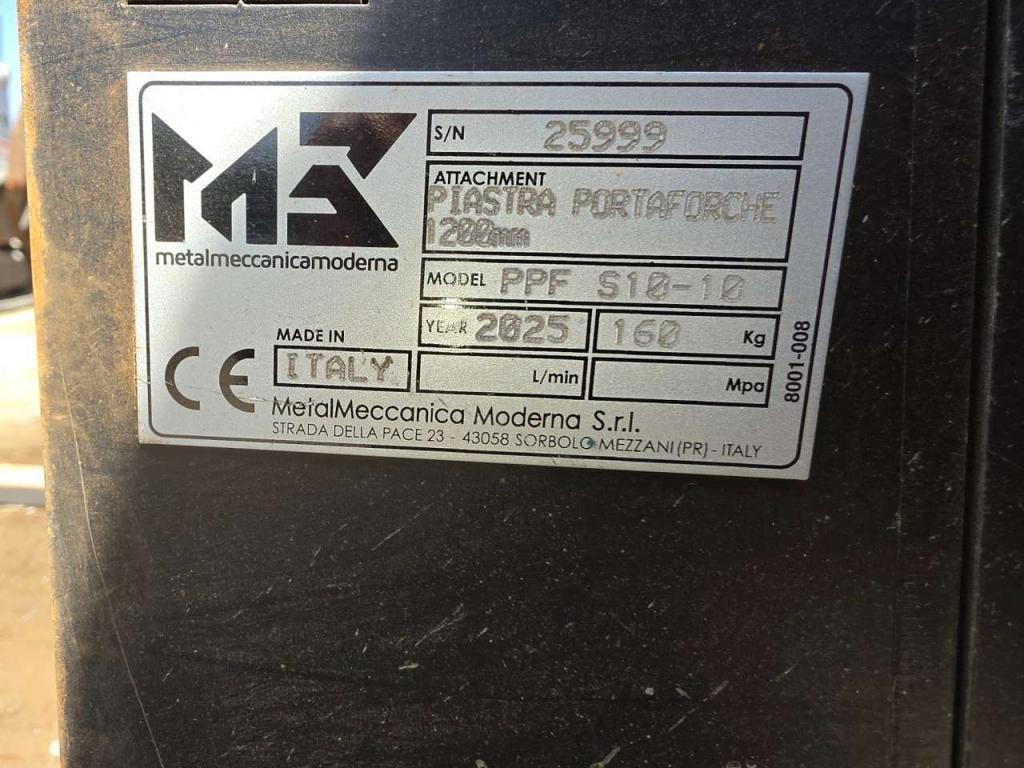 M3 MetalMeccanica Moderna Forche 1000kg Photo 2