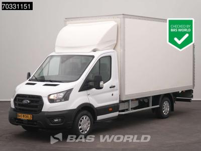 Ford Transit 130pk Laadklep Bakwagen Airco Cruise Euro6 Meubelbak Koffer A/C Cruise control en vente par BAS World B.V.