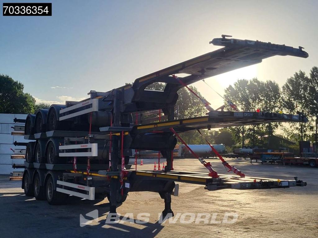 Kässbohrer CS 3 axles 40ft Lift Axle Stack Photo 3