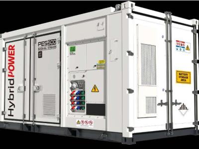 PES500 Hybrid Energy System - 500 kVA - 576 kWh Groupe électrogène en vente par DPX Power Europe B.V.