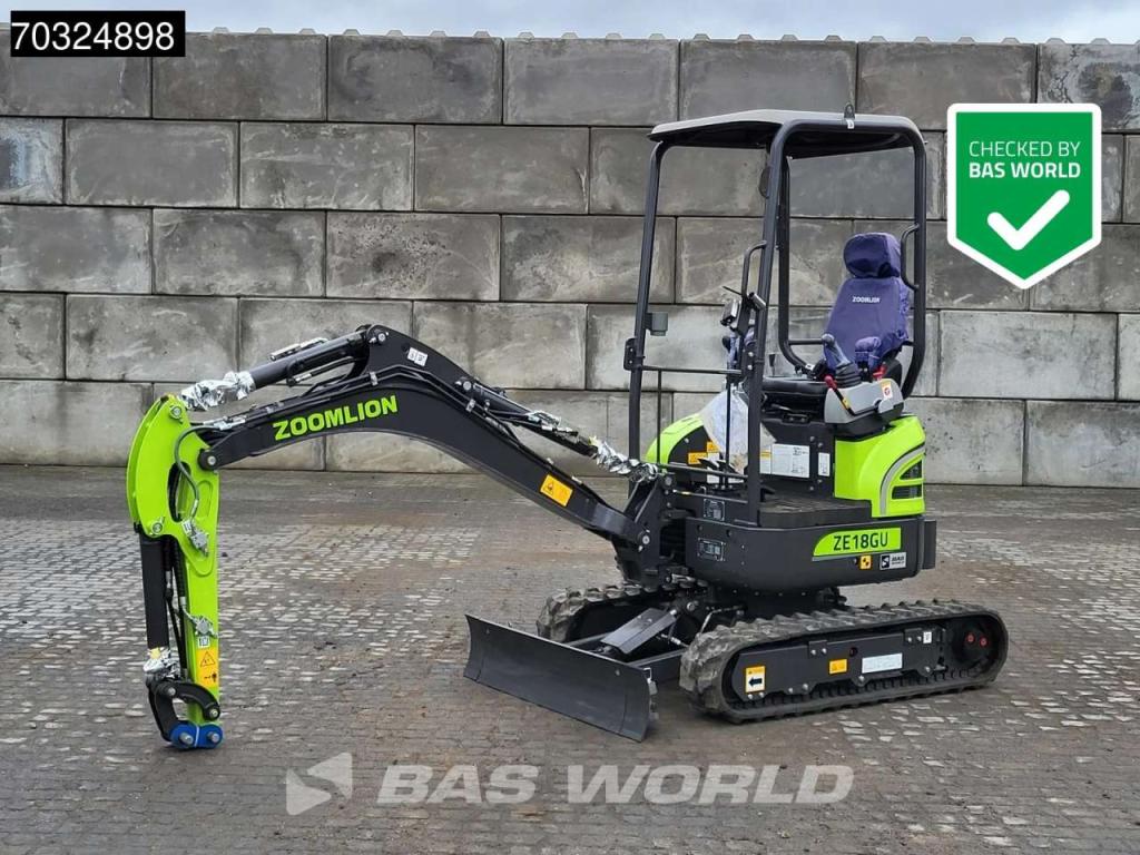Zoomlion ZE18 GU KUBOTA ENGINE - CE CERTIFIED Photo 1