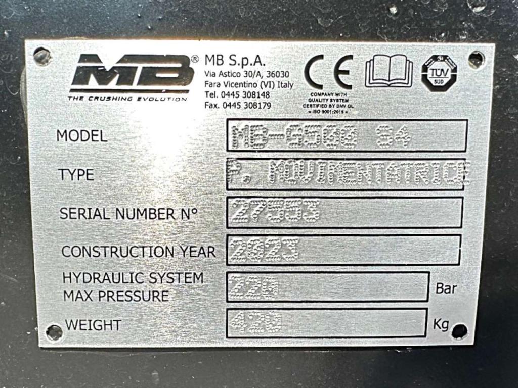 MB CRUSHER MBG500 Photo 2