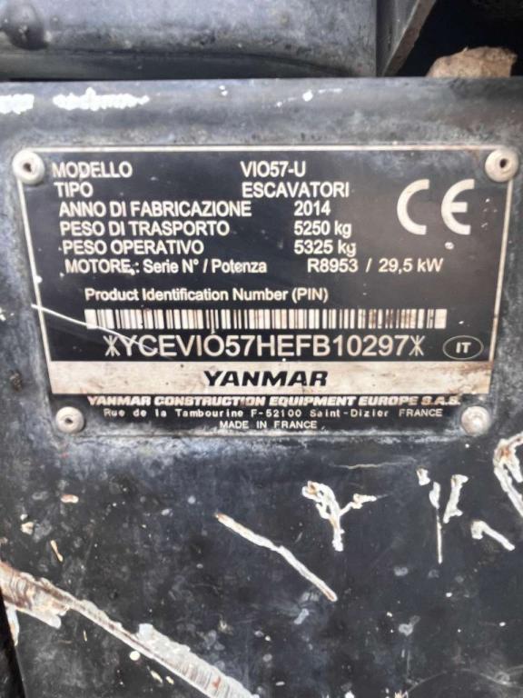 Yanmar VIO57 U Photo 9
