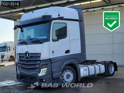 Mercedes Actros 1845 4X2 Bigspace Lowdeck Mirrorcam 2x Tank en vente par BAS World B.V.
