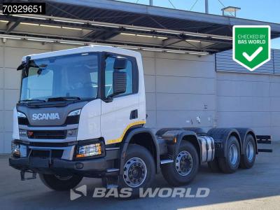 Scania P370 8X4 NEW 8x4 chassis Semi Automatic Euro 6 Photo 1