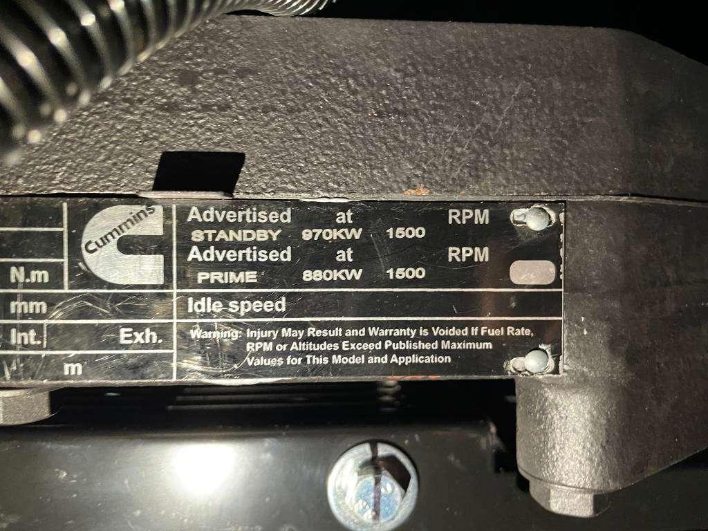 Cummins KTA38-G5 - 1100 kVA Generator - DPX-18815 Photo 14