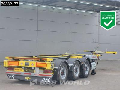 Orthaus CGS (Euro Slider 500) 3 axles Multi 45ft Lift Axle extendable SAF en vente par BAS World B.V.