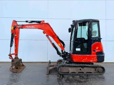 Kubota KX037-4 - Hammer Lines / Quick Coupler en vente par Boss Machinery