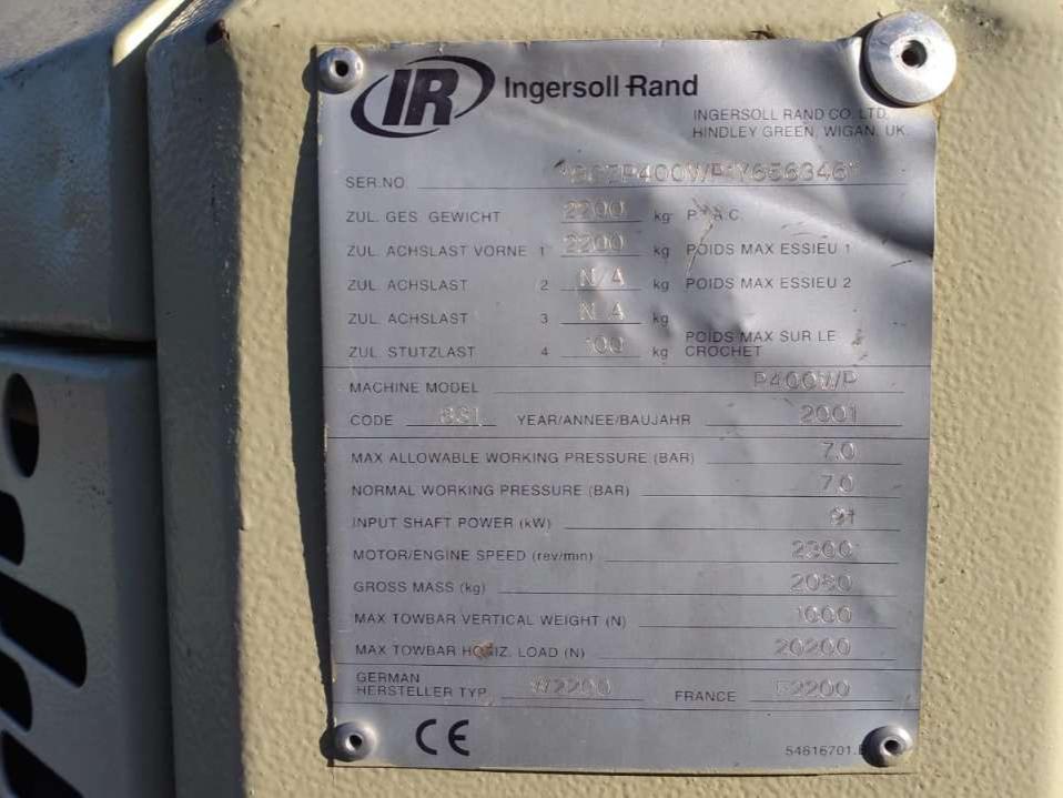 Ingersoll Rand P400WP Photo 7
