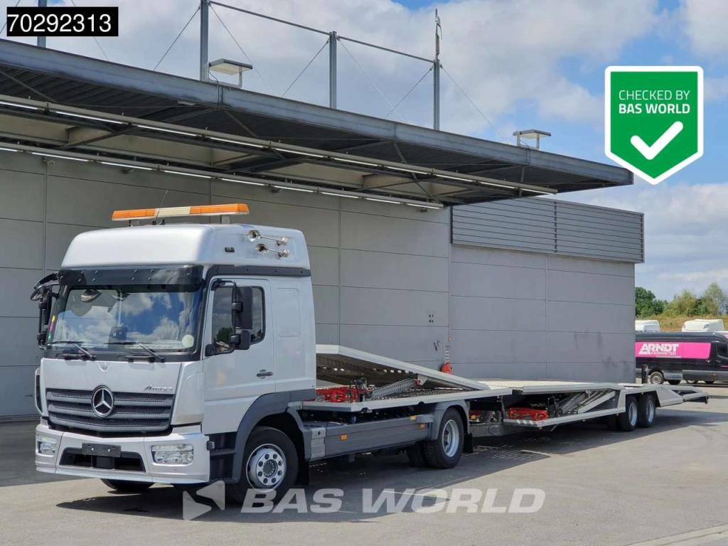 Mercedes Atego 1230 4X2 Kuvvetli car transporter 6 spots Hydrlaulic Winch Automatic Photo 1