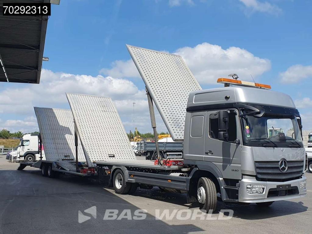 Mercedes Atego 1230 4X2 Kuvvetli car transporter 6 spots Hydrlaulic Winch Automatic Photo 3