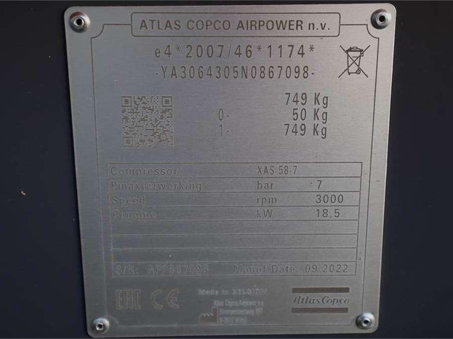 Atlas Copco XAS 58-7 Photo 6