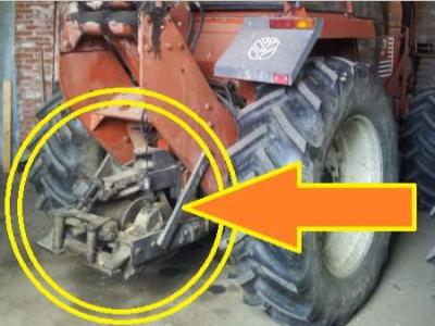 Treuil sur plateforme en vente par Tractor Service Srl