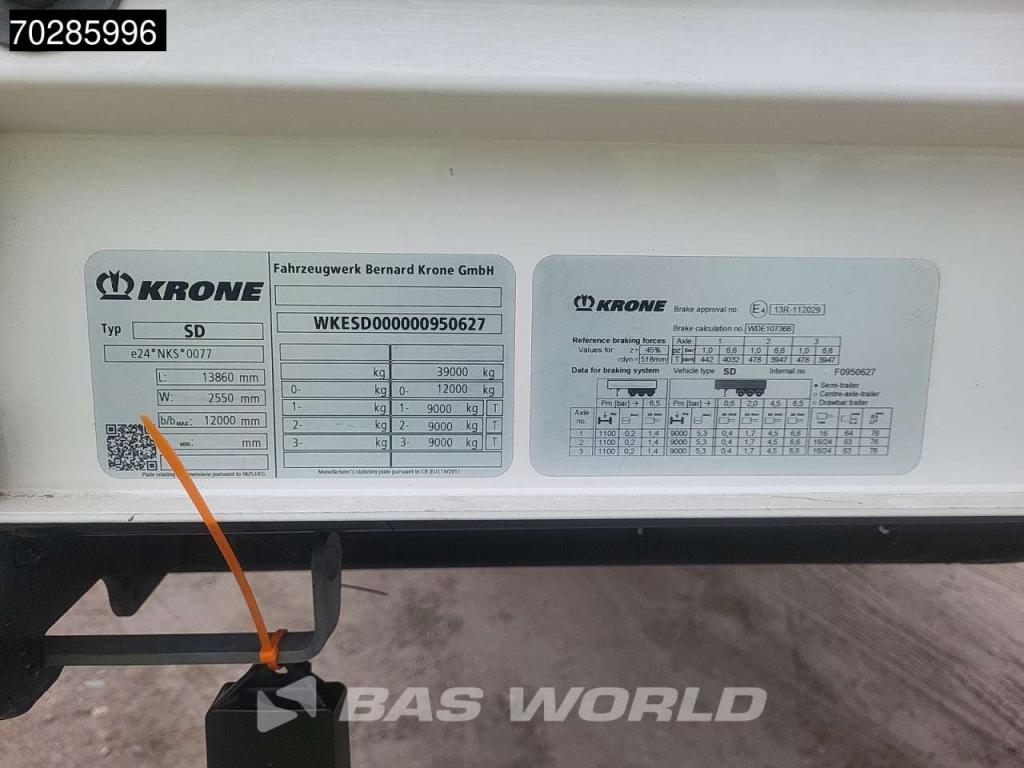 Krone SD Hardwood Lift Axle Photo 27