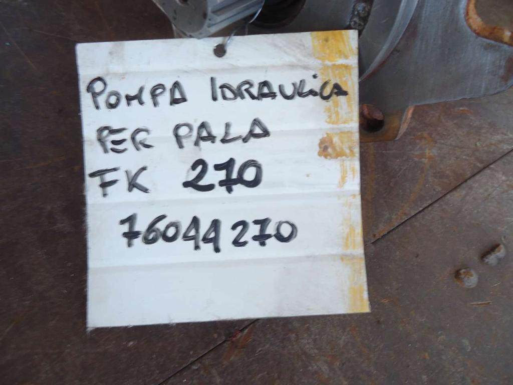 Pompe hydraulique pour Fiat Kobelco W270 - CODICE 76044270 Photo 4