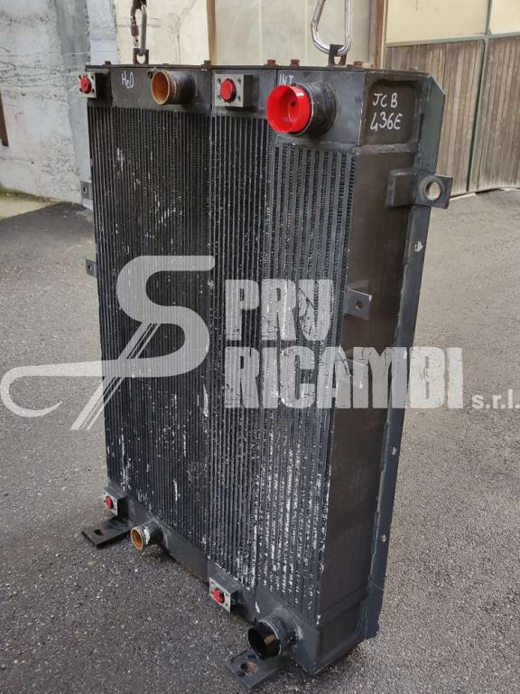 Radiateur huile et eau pour JCB 436 ZN Photo 2