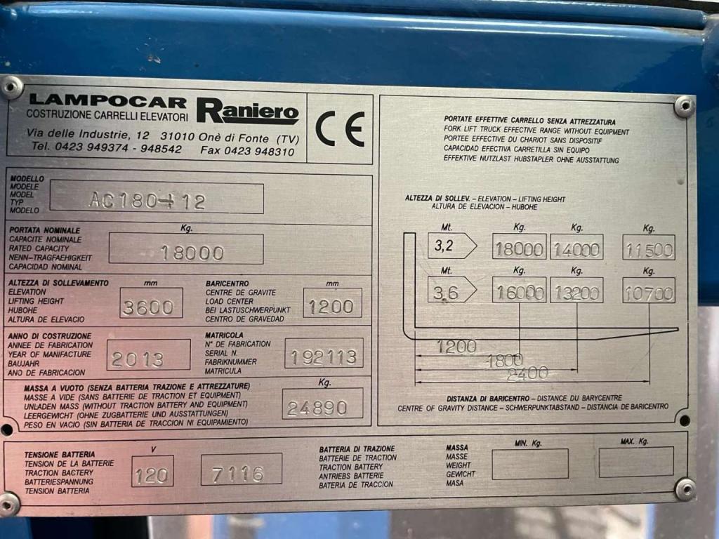 Raniero AC180-12 Photo 6