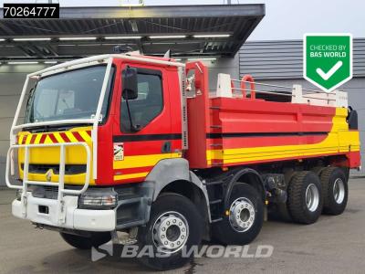 Renault Kerax 410 8X4 Telma Sides CCF 6000 Big-Axle Steelsuspension Euro 3 en vente par BAS World B.V.