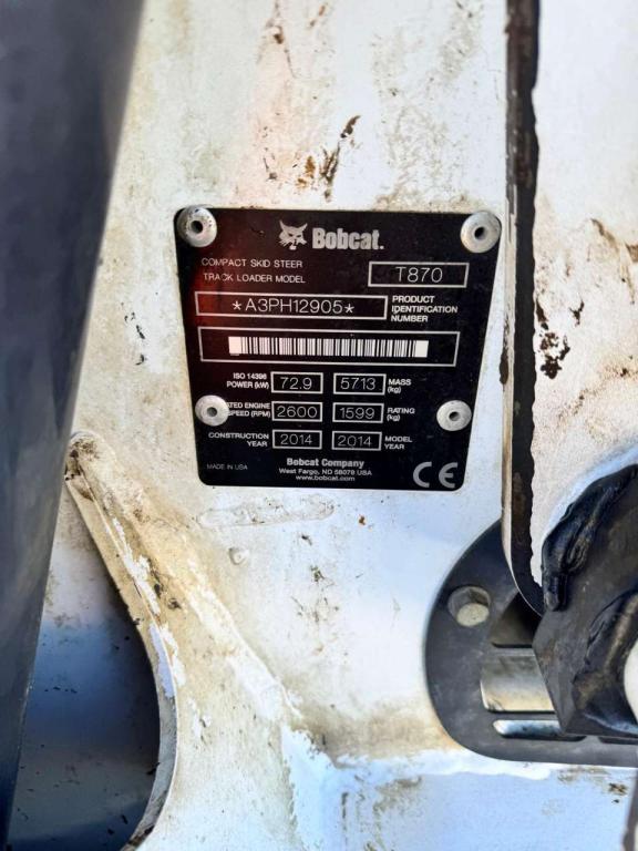 Bobcat T 870 Photo 3