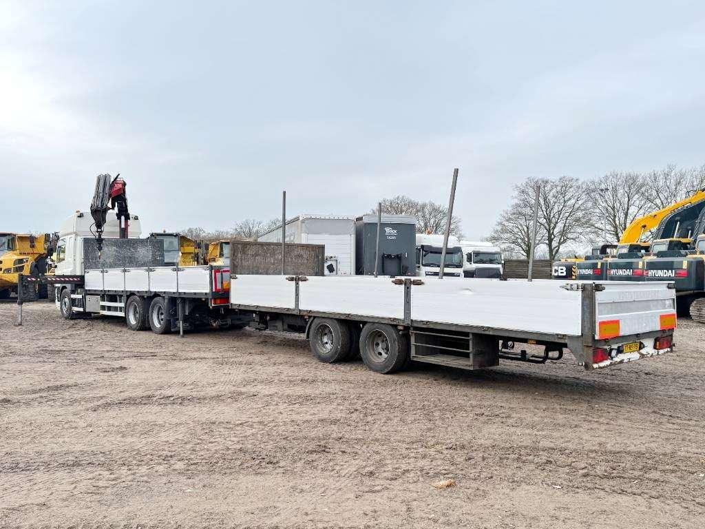 Daf CF85.410 + 21m Fassi Crane + Trailer Photo 3