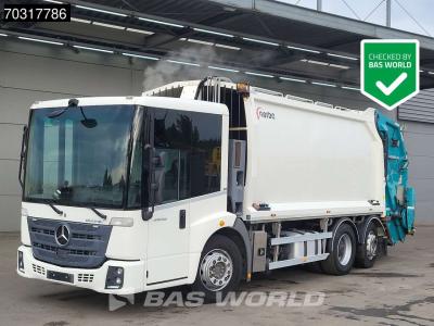 Mercedes-Benz Econic 2635 6X2 Geesink Norba N3 22H 25 Lifter L200 Full Air suspension Automatic Euro 6 en vente par BAS World B.V.