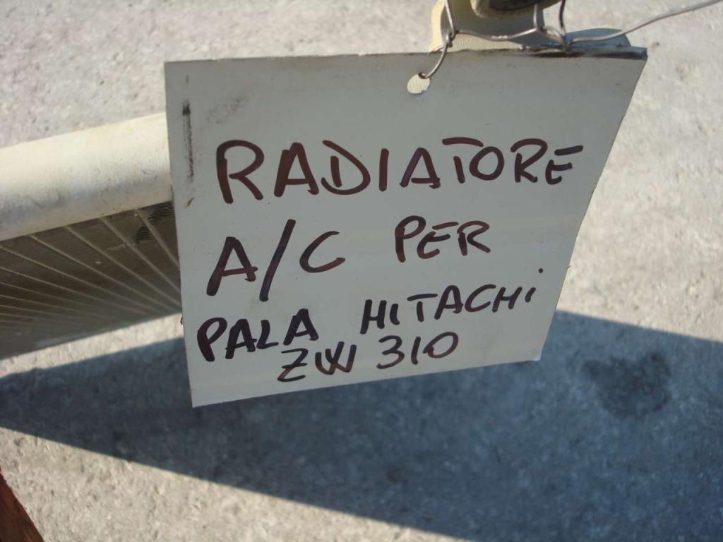Radiateur climatisation pour PALA GOMMATA HITACHI ZW310 Photo 2