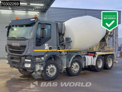 Iveco X-Way 400 8X4 9m3 mixer Automatic Cruise control Euro 6 en vente par BAS World B.V.