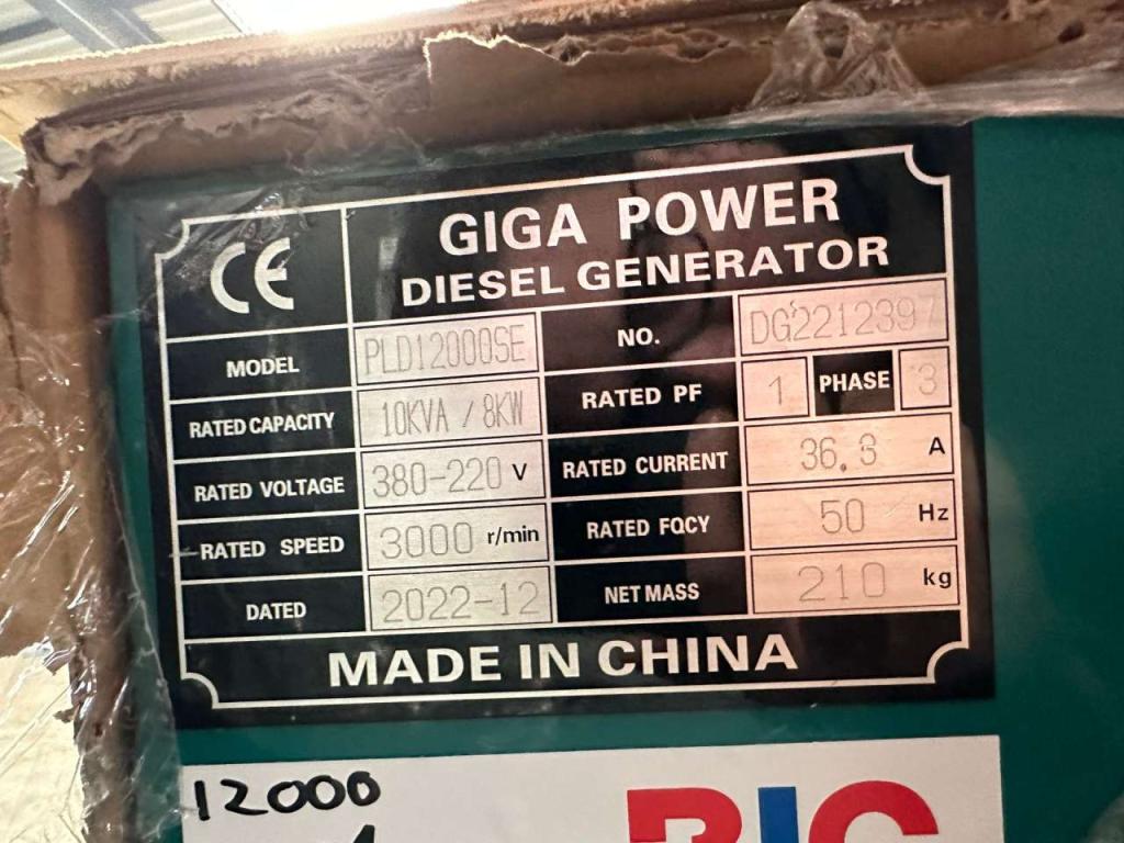 Giga Power PLD12000SE 10 kVA silent generator Photo 11
