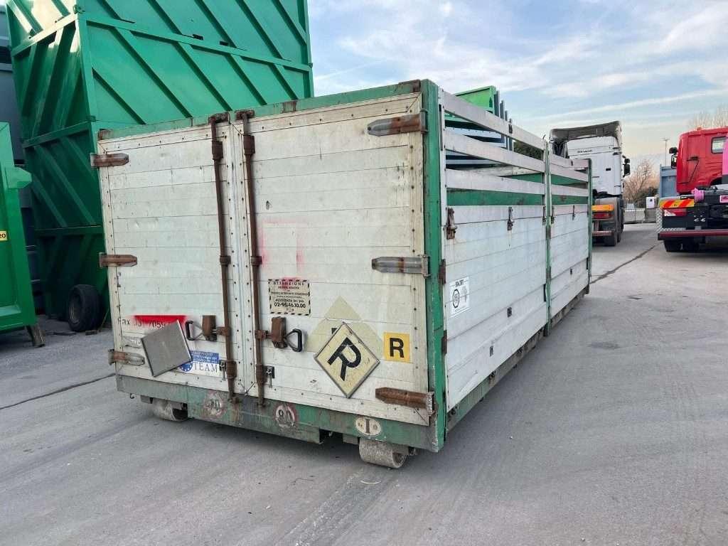 CONTAINER SCARRABILE USATO A PIANALE CON SPONDE Photo 3