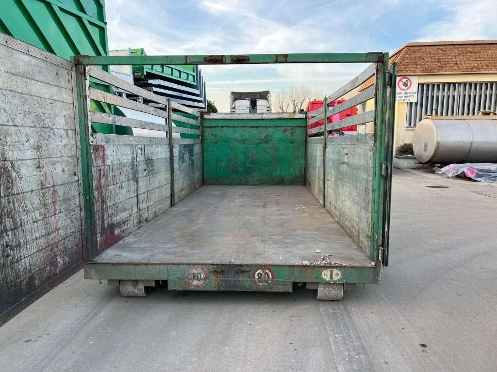 CONTAINER SCARRABILE USATO A PIANALE CON SPONDE Photo 5
